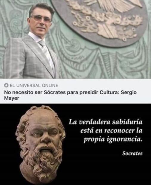 Los memes de Sergio "Sócrates" Mayer