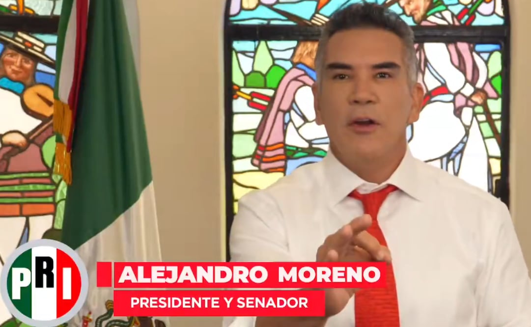 El dirigente nacional del PRI, Alejandro "Alito" Moreno. Foto: Captura de pantalla X @alitomorenoc