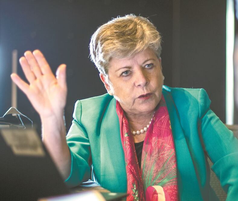 En la foto: Alicia Bárcena Secretaria ejecutiva de la Cepal. SERGIO TAPIA/EL UNIVERSAL