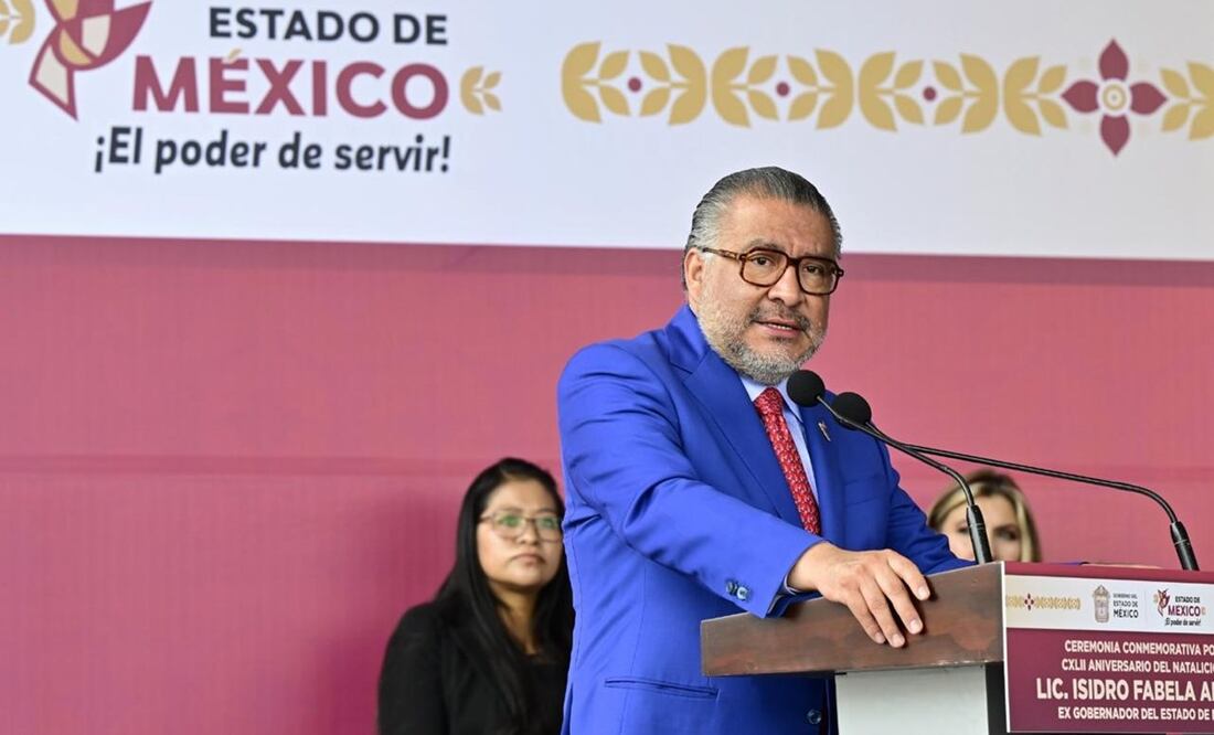 Horacio Duarte alentó a los pobladores de Atlacomulco a seguir con las luchas históricas en el Edomex. Foto: especial