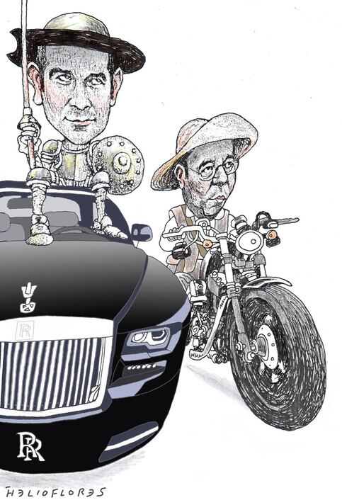 Don Lorenzo y Ciro Panza