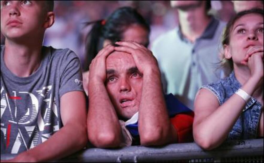 Así se vivió la "Noche triste" en Rusia