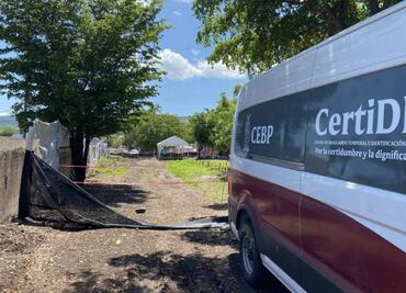 Continúa exhumación de cuerpos en fosas comunes de Sinaloa; descubren fragmentos óseos aislados
