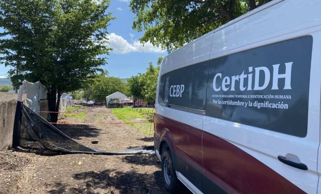 Continúa exhumación de cuerpos en Sinaloa fosas comunes de Sinaloa (16/07/2025). Foto: Especial