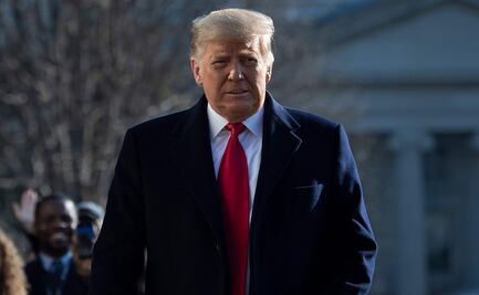 Sin redes sociales, Trump llama a evitar la violencia, previo a investidura de Biden