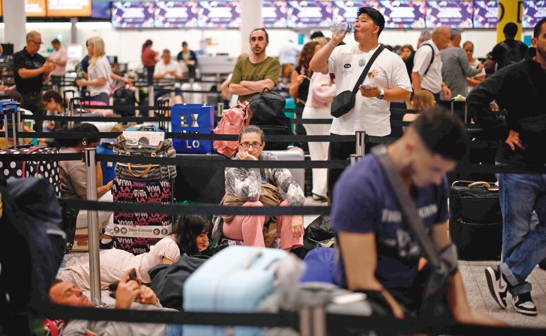 Los cinco mayores aeropuertos europeos recibieron 174.6 millones de pasajeros en la primera mitad del año, 8% más que en 2023. Foto: Archivo | El Universal