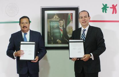 Seguro Popular y Sindicato de Música firman convenio 