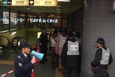 Tokio realiza simulacro de evacuación por amenaza de ataque con misiles 