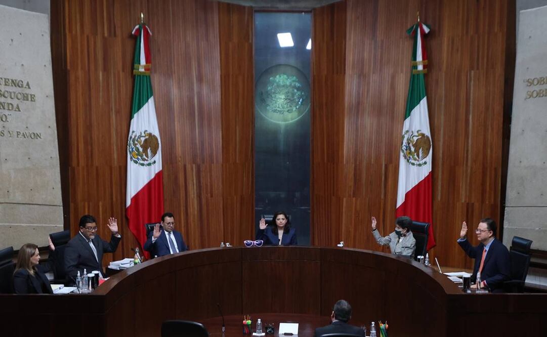 Sala Superior del Tribunal Electoral. Foto: Diego Simón / EL UNIVERSAL