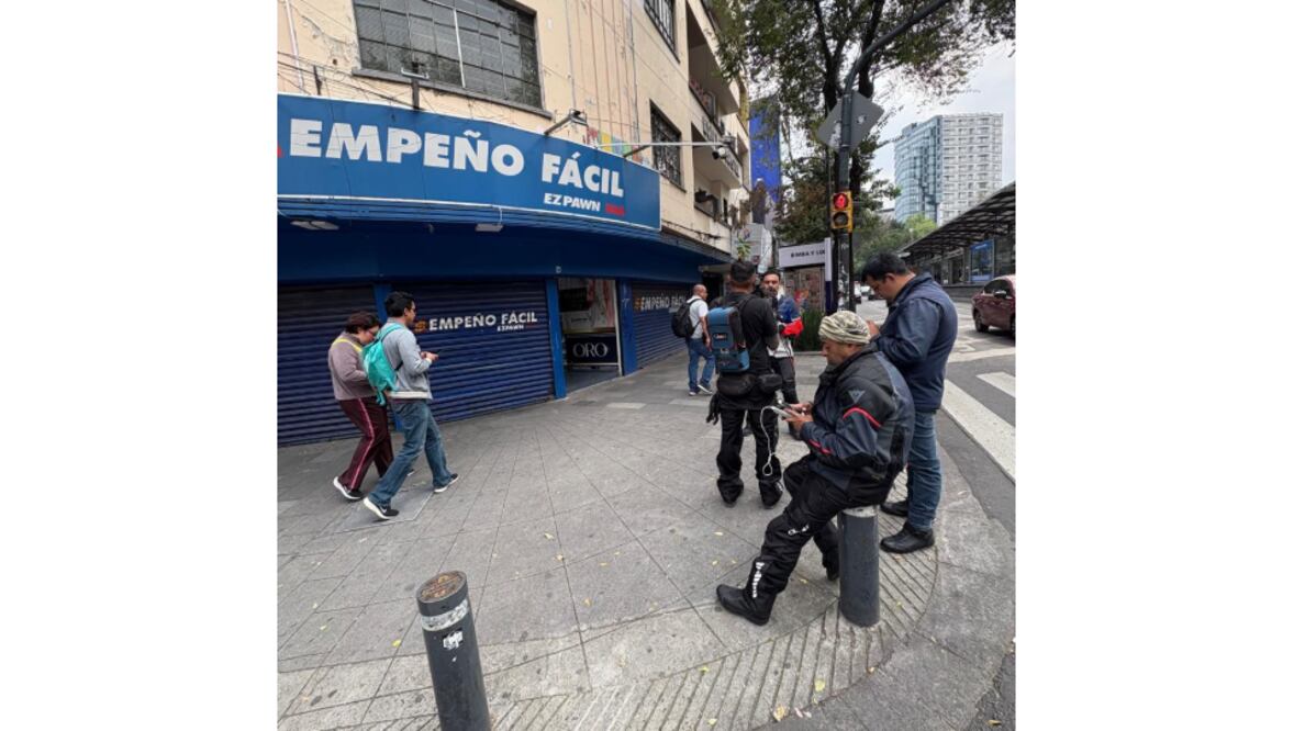 Asaltan casa de empeño en la colonia Roma. (Foto: especial)