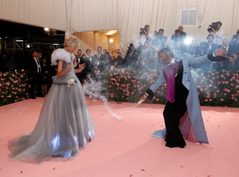 Así hicieron el vestido de Cenicienta de Zendaya para la MET Gala 2019