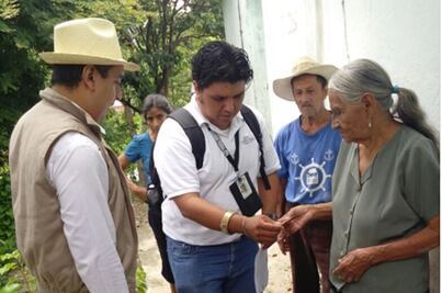 Realizan censos en Chiapas para asegurar que llegue ayuda humanitaria
