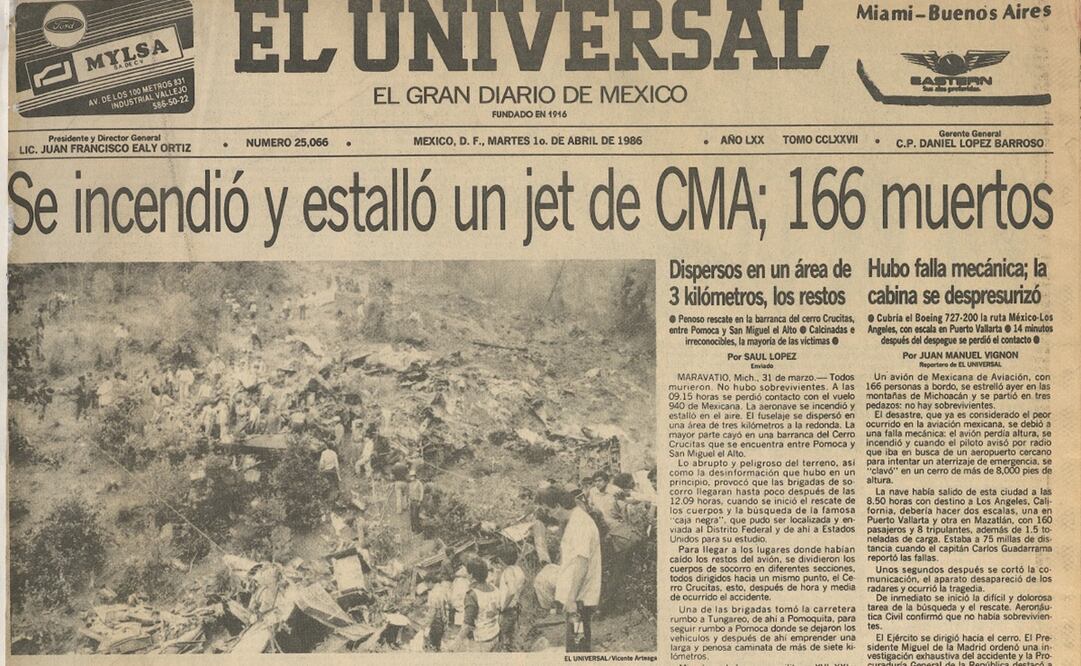 Foto: Hemeroteca El Universal