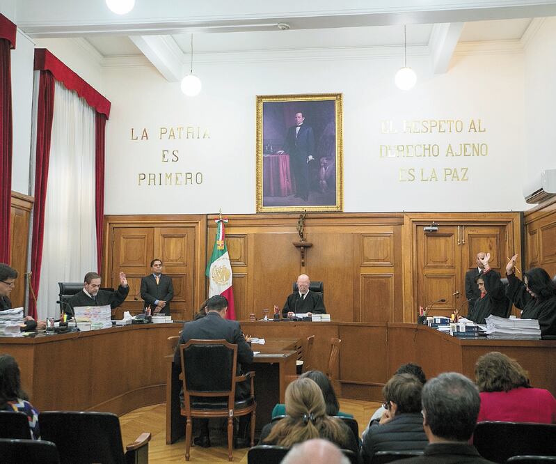 La modificación al Poder Judicial de la Federación considera reformas a siete artículos constitucionales. Foto: ARCHIVO EL UNIVERSAL