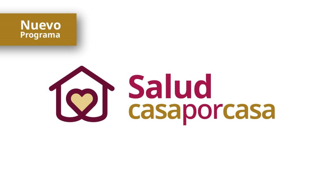 Así funcionarán las visitas médicas del programa Salud Casa por Casa. Foto: Programas para el Bienestar