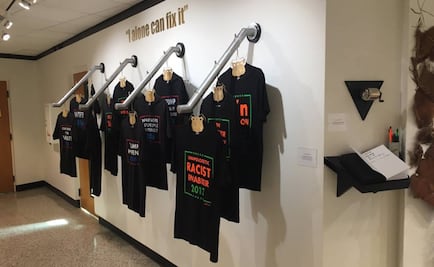 Camisas anti-Trump se exhiben en Florida