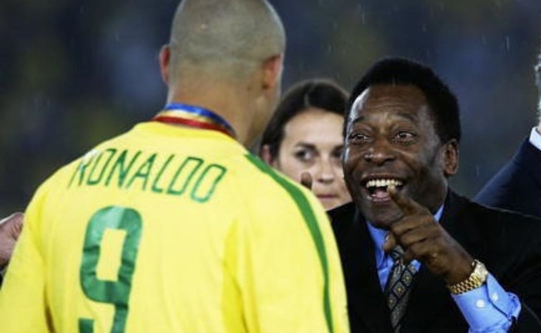 Ronaldo y Pelé. Fuente: Instagram @ronaldo