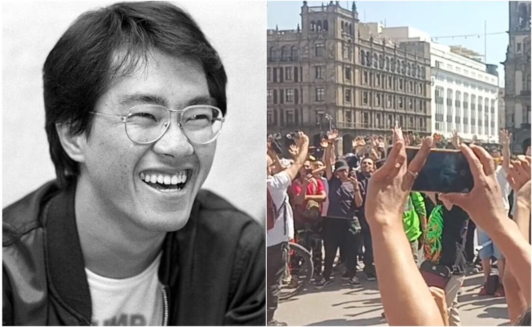 Fanáticos de la legendaria saga se dieron cita en la plancha del Zócalo de la Ciudad de México. Foto: EFE y TikTok