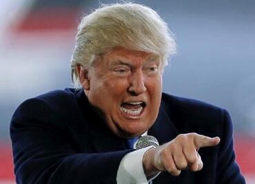 Trump says accepts no responsibility for campaign protesters