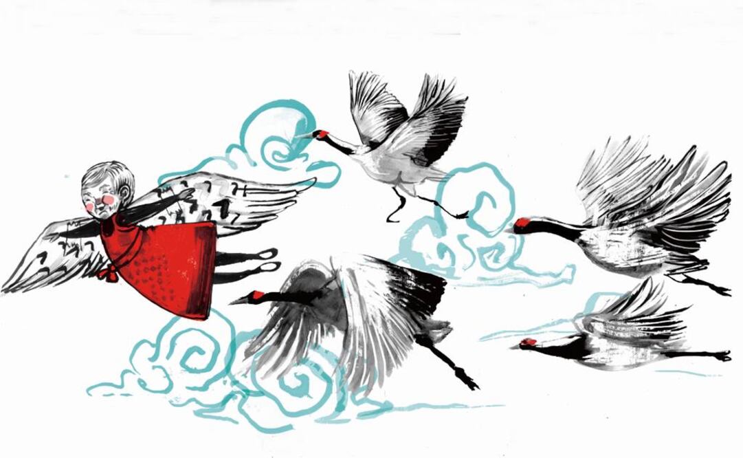 Los adultos mayores en Japón se mantienen activos  Ilustración: Rosario Lucas