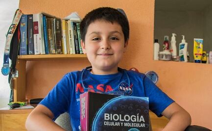 Niño genio va por su segunda carrera, ahora en Ingeniería Biomédica
