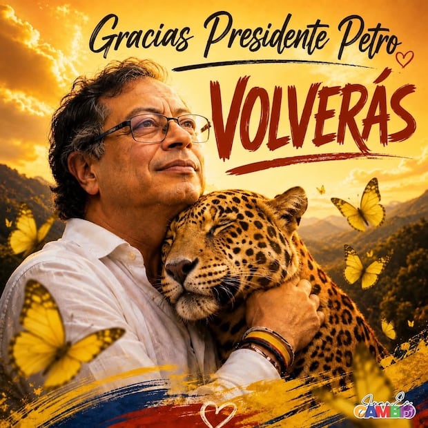 Gustavo Petro, expresidente de Colombia.
Imagen tomada de su cuenta de X