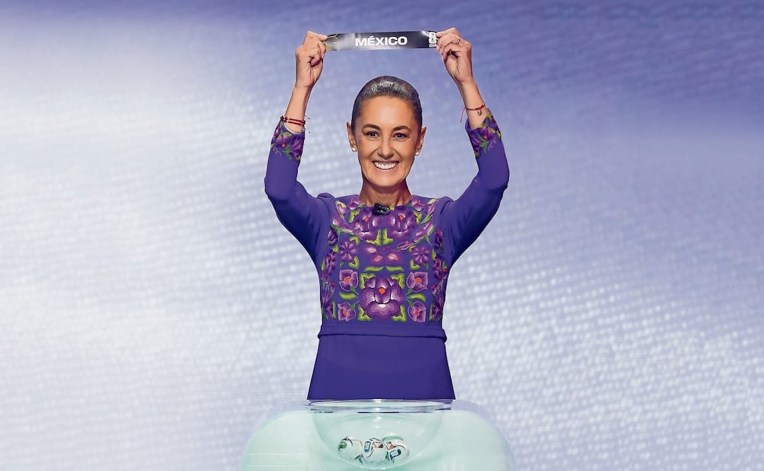 Claudia Sheinbaum sacó el papelito. Foto: Selección Nacional