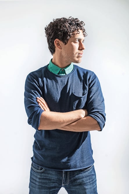 El cantante alista show y un nuevo disco de la mano del Cachorro López (GERMAN ESPINOSA. EL UNIVERSAL)