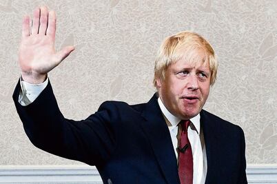 Boris Johnson “se baja” de contienda para liderar RU