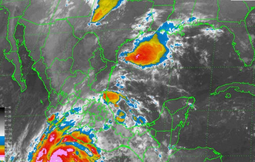 Guerrero y Michoacán, con potencial de lluvias intentas debido al huracán "Patricia" (TOMADA DE CONAGUA.MX)