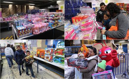 Reyes Magos dan regalos a hijos de voceadores de EL UNIVERSAL