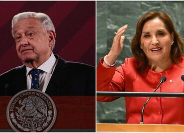 AMLO destaca que no negó el uso de espacio aéreo a presidenta de Perú, a pesar de la mala relación