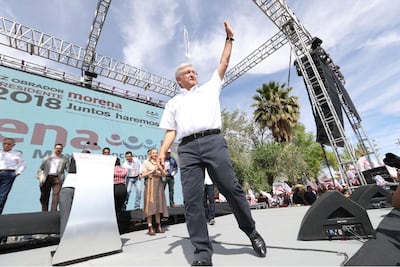 AMLO incia campaña en Ciudad Juárez, Chihuahua