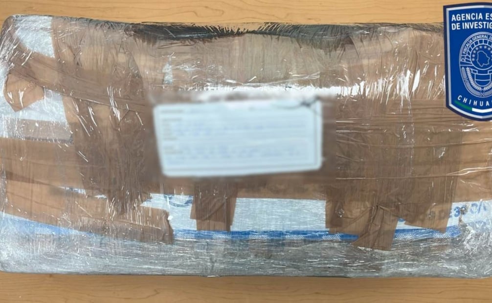 Paquetes con material de droga asegurados (11/02/2026). Foto: Especial