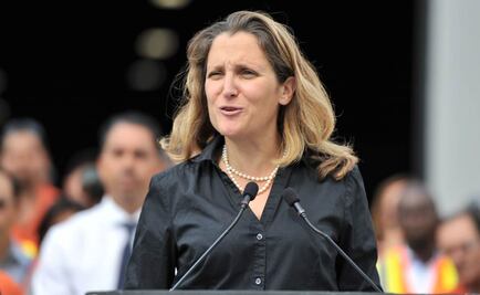 Detalles de nuevo pacto Canadá, EU y México están siendo finalizados aún: Chrystia Freeland