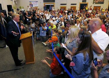 Trump dice que será el presidente más inteligente