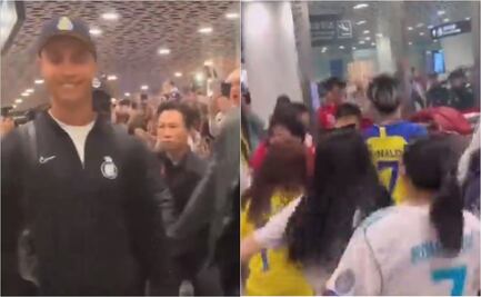 VIDEO: Cristiano Ronaldo provoca locura en China por jugar amistosos