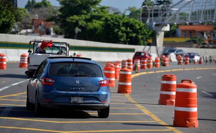Paso Exprés abre un sólo carril por relleno de socavón