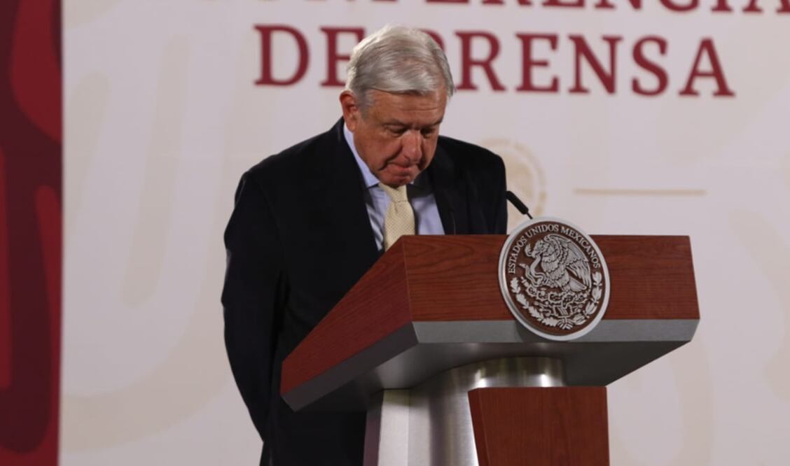 El presidente Andrés Manuel López Obrador dijo que por un compromiso con la familia del exlegislador no puede dar a conocer, todavía, información sobre la muerte de Pedro Carrizales. Foto: Carlos Mejía/EL UNIVERSAL