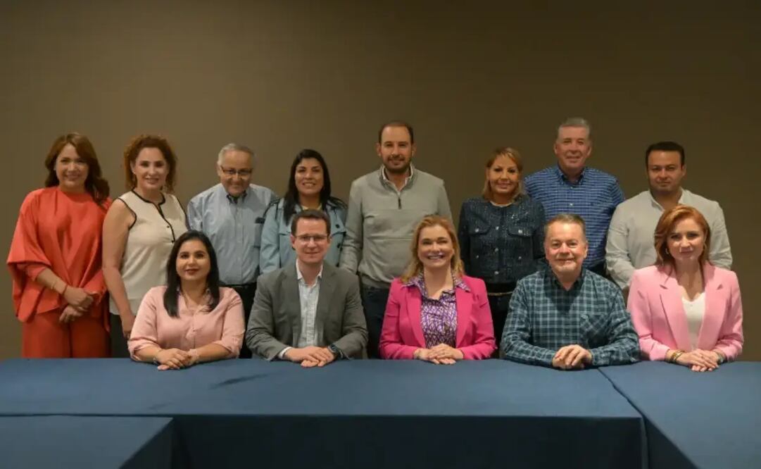 PAN refrenda respaldo a Maru Campos; acuerdan trabajo conjunto en temas clave para Chihuahua. Foto: Especial.