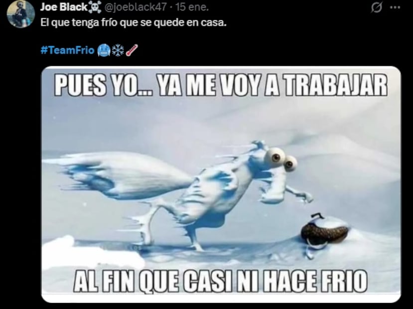Los mejores memes que dejó el Frente Frío 29. Foto: Redes sociales