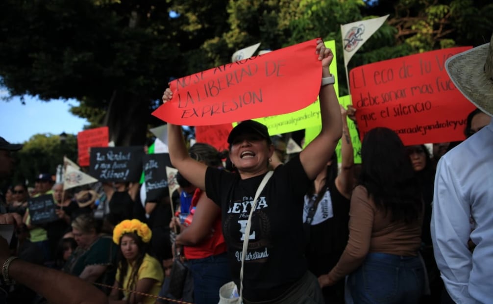 "Estamos hartos, hartos de tanta impunidad y de tanta injusticia", manifestaron. | Foto: Edwin Hernández.