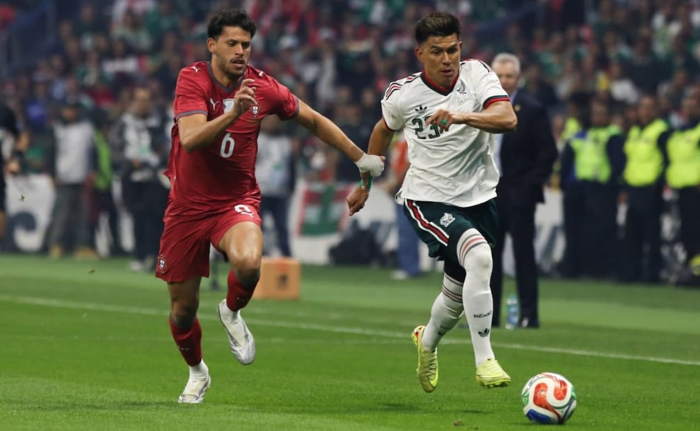 Partido amistoso México vs Portugal en la reintegración del estadio Banorte antes estadio azteca (28/03/26) Foto: Carlos Mejía/EL UNIVERSAL