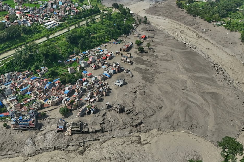 inundación Nepal 26 de agosto 2020