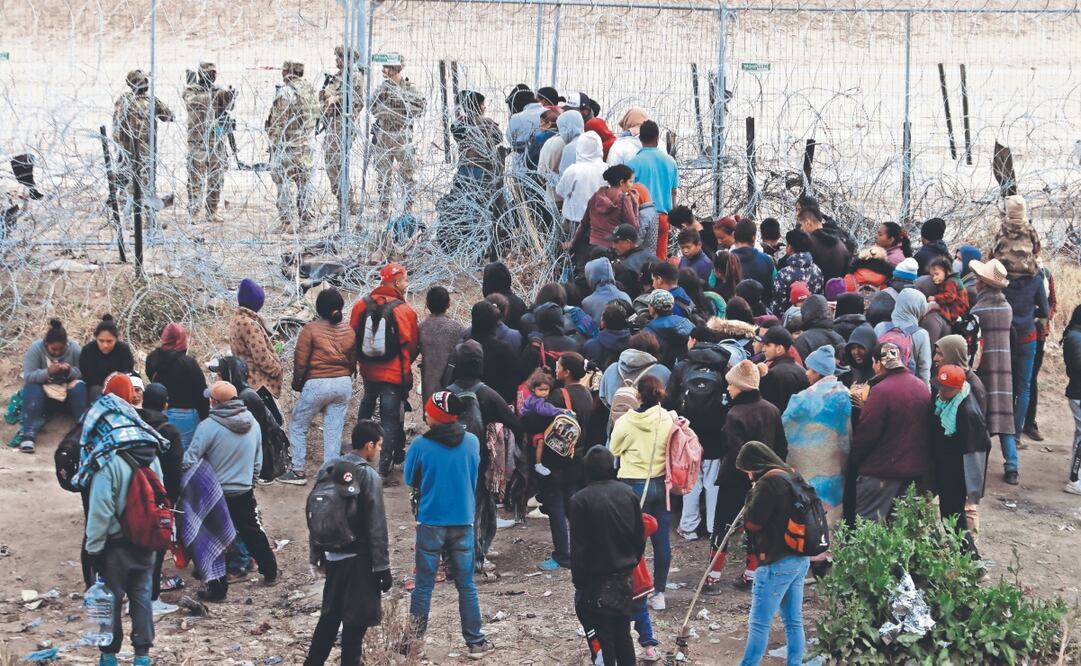 La mayoría de los migrantes que buscan cruzar a Estados Unidos son de nacionalidad mexicana; ello debido al desplazamiento por la violencia, ellos intentan internarse en suelo estadounidense para refugiarse. Archivo El Universal