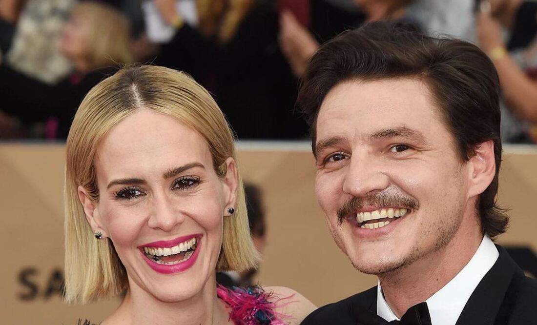 Sarah Paulson y Pedro Pascal. Fuente: Instagram @lavisionatl