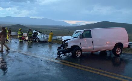 Choque en carretera Saltillo-Zacatecas deja ocho muertos, entre ellos tres niños