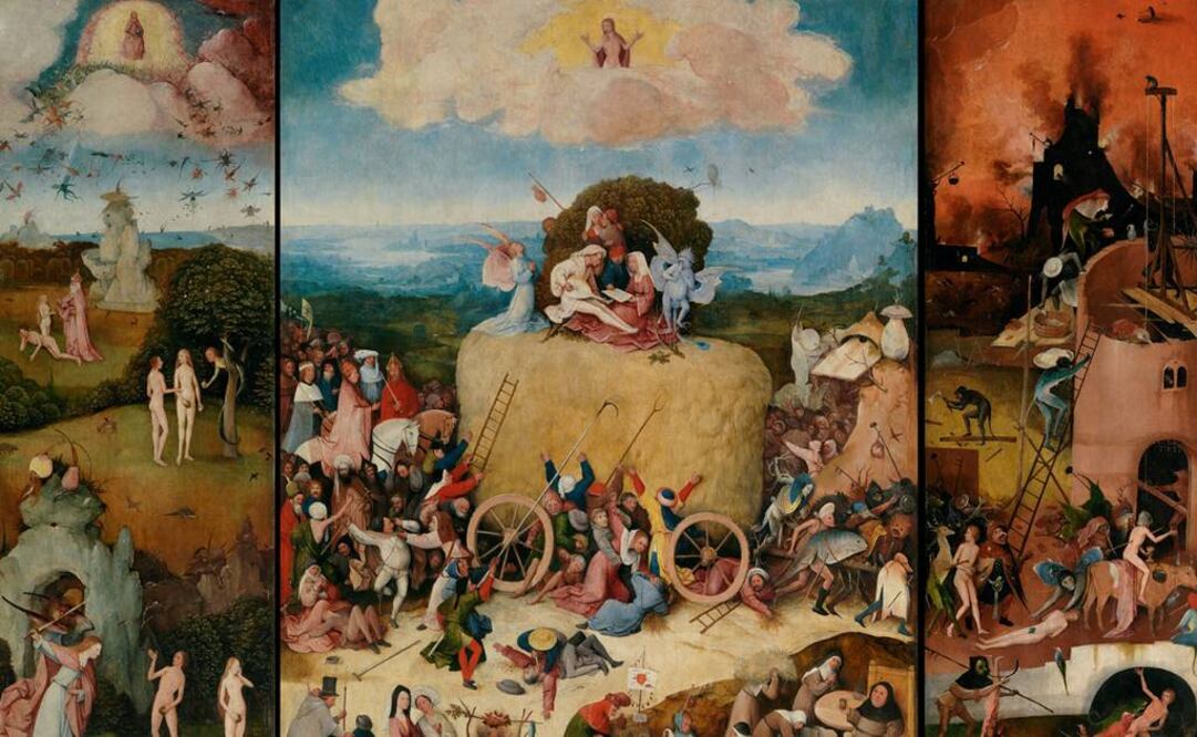 La exposición que prepara el Museo del Prado abrirá sus puertas del 31 de mayo al 11 de septiembre de 2016. En la imagen, "El carro de heno", una de las obras más emblemáticas del holandés que forma parte de la colección de Del Prado (FOTO: Especial)