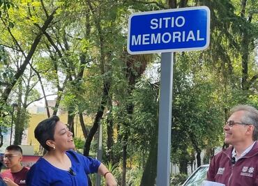 A 53 años del "Halconazo" colocan señalética en Morelia 8, exsede de la extinta Dirección Federal de Seguridad en la CDMX
