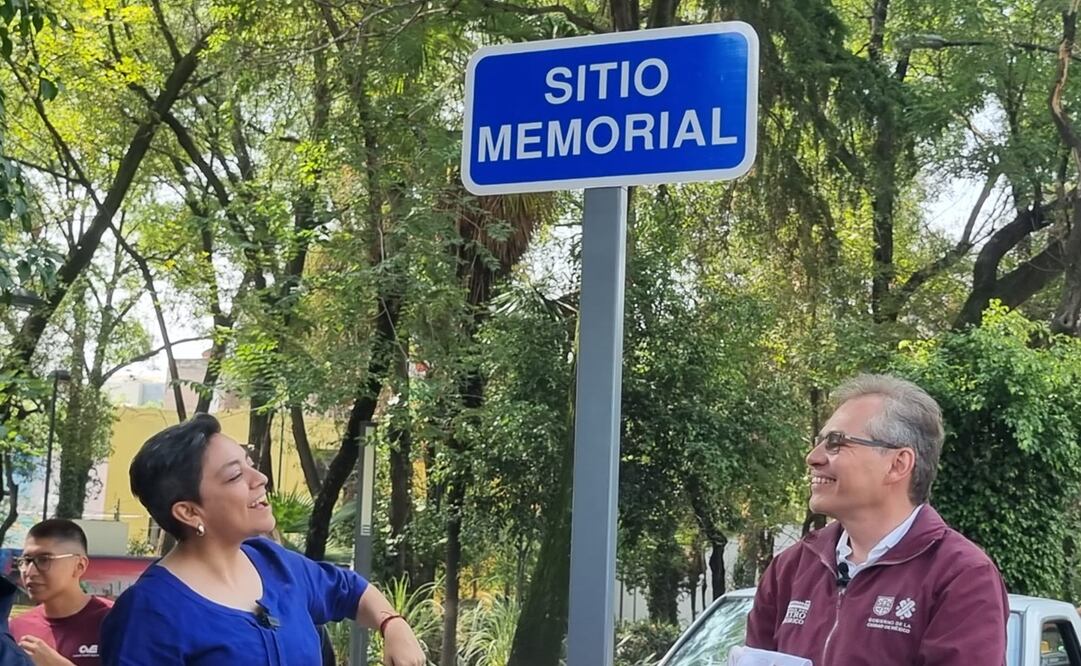 Colocan señalética para visibilizar Sitio de Memoria Circular de Morelia 8. Foto: Frida Sánchez / EL UNIVERSAL